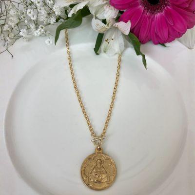 Jettie - Gold Immaculate Heart and Sacred Heart