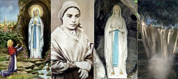 Our Lady Of Lourdes And Saint Michael