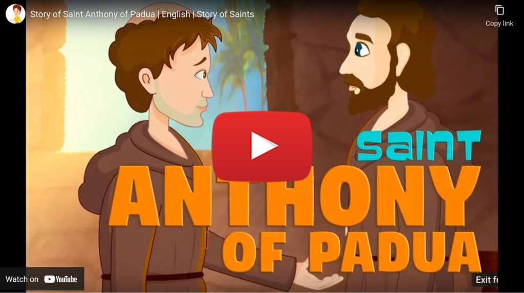 Story of Saint Anthony of Padua | English | Story of Saints