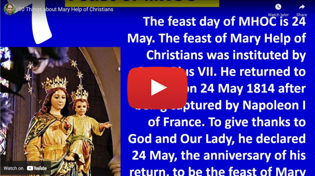 10 Things about Mary Help of Christians