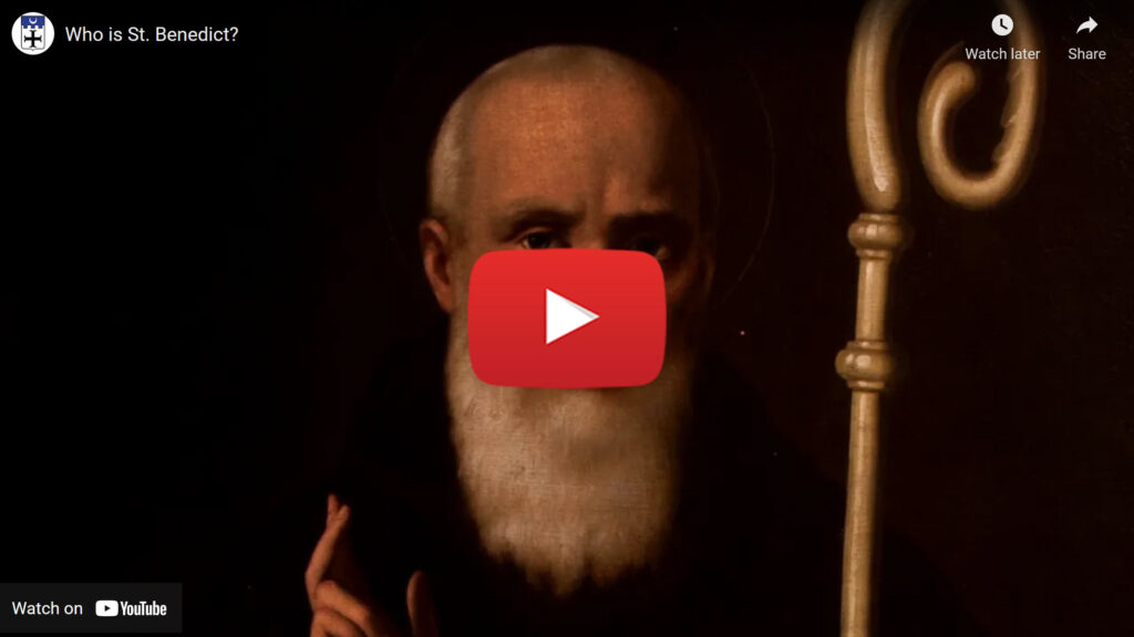 Who is St. Benedict?