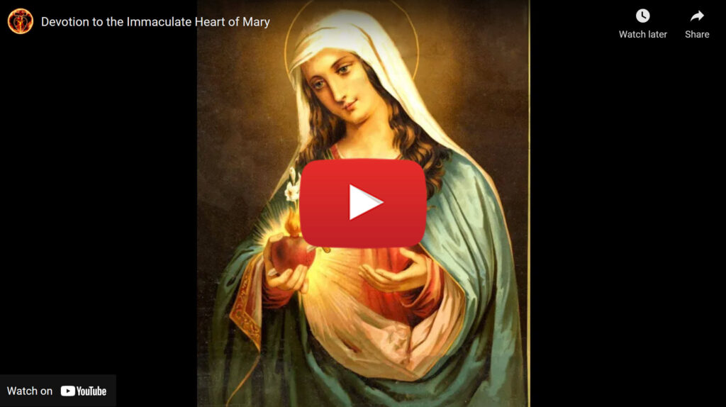 Devotion to the Immaculate Heart of Mary