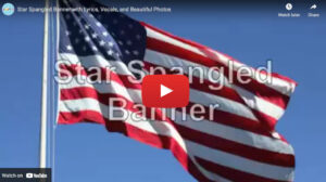 Star Spangled Banner with Lyrics, Vocals, and Beautiful Photos
