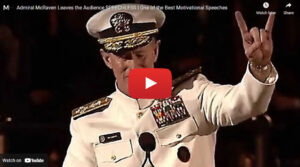 Admiral McRaven Leaves the Audience SPEECHLESS