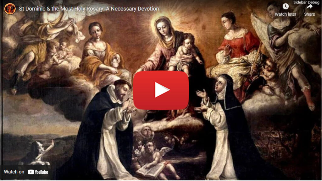 St Dominic & the Most Holy
