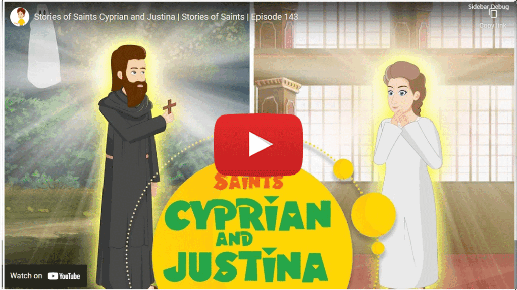Stories of Saints Cyprian and Justina