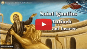 Saint Ignatius of Antioch, the God Bearer