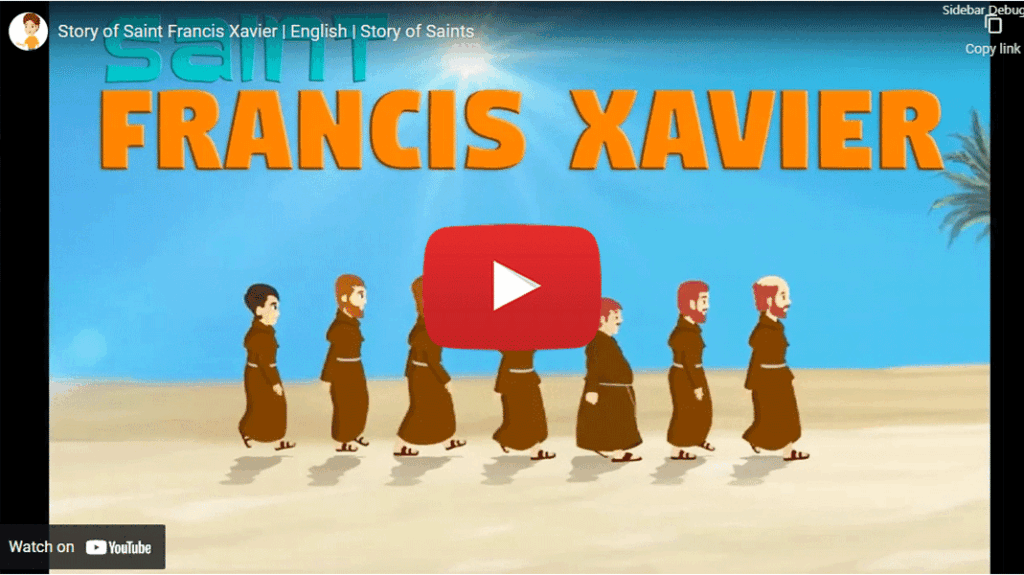Story of Saint Francis Xavier