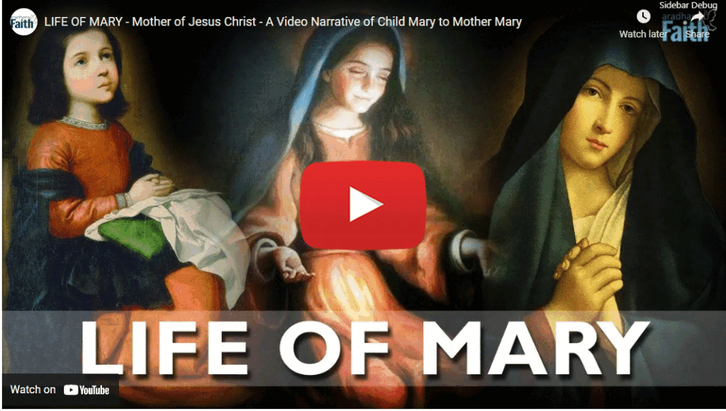 LIFE OF MARY - Mother