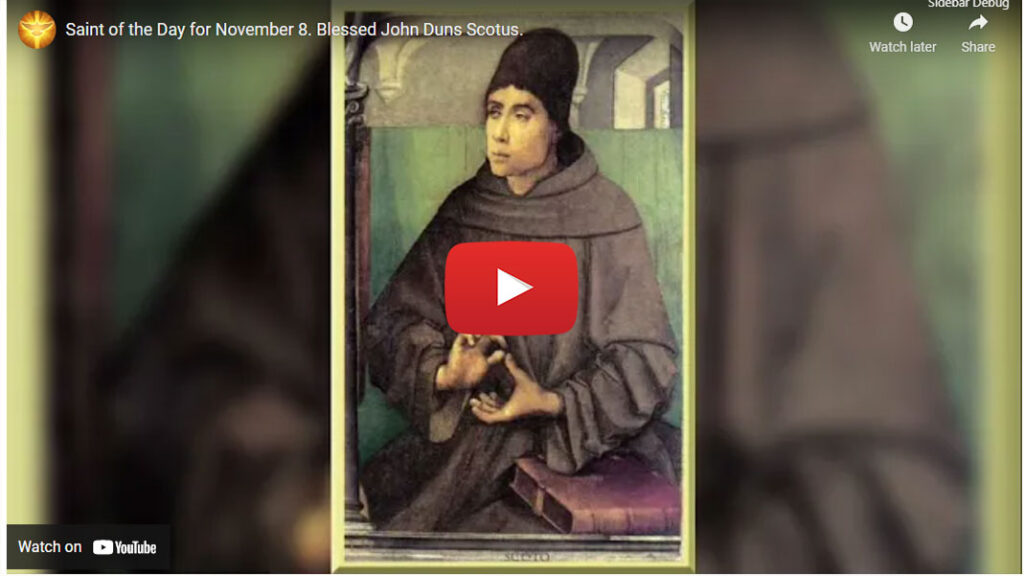Saint of the Day for November 8
