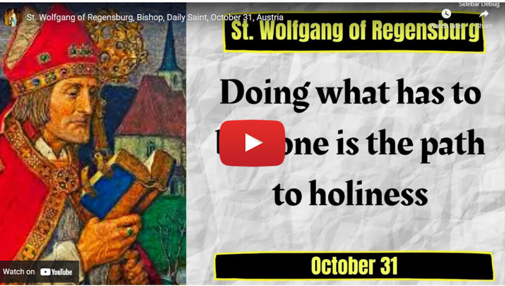 St. Wolfgang of Regensburg,