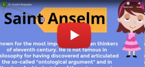 St. Anselm Biography