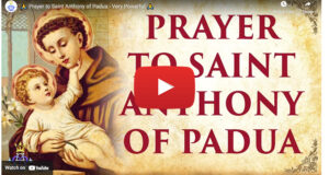 Prayer to Saint Anthony