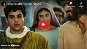 Jesus calls the misfit tax collector