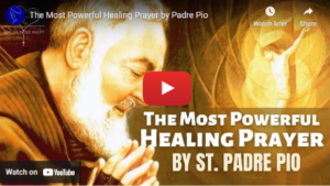 Prayer by Padre Pio