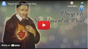 Prayer to St. Vincent de Paul